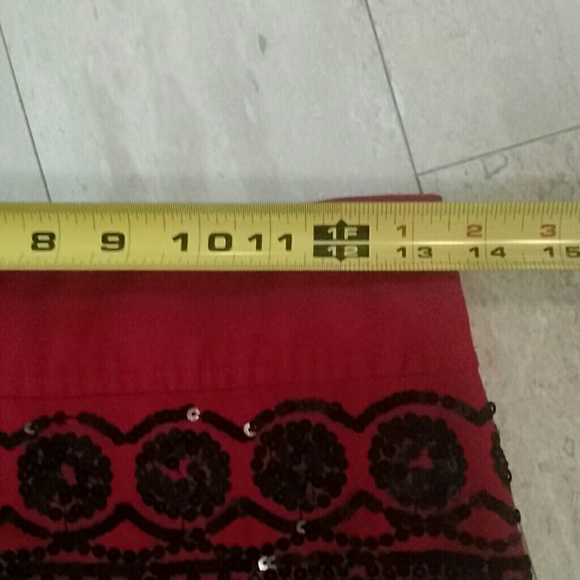 Anthropologie Skirt with Black Sequins - Picture 3 of 8